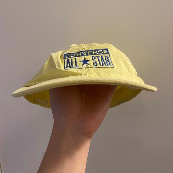Vintage Converse All Star Hat Vintage Distressed One Size Fits All USA 9… - Picture 2 of 9